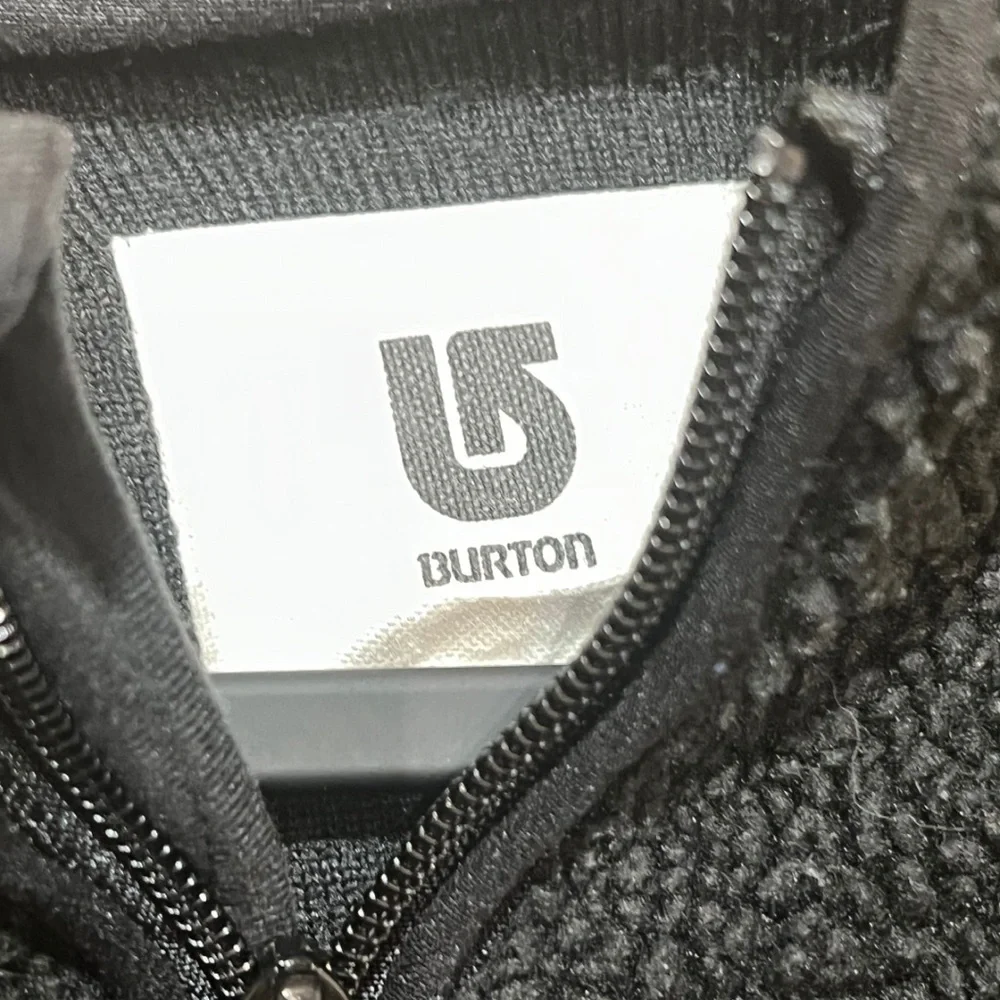 Burton Sherpa Fleece‎ Jacket | Women’s M | Cozy Black Zip-Up Fall Layer - Picture 8 of 11